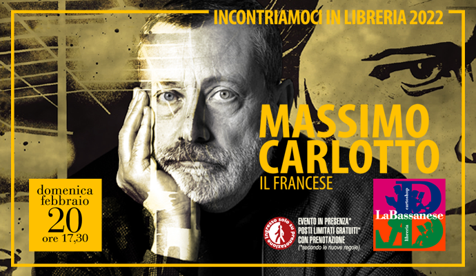La Bassanese - Massimo Carlotto incontra i lettori in libreria La Bassanese  20/2.