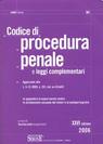 Codice di Procedura Penale e leggi complementari. Aggiornato alla L. 5-12-2005, n. 251 (cd. ex Cirielli). 26 ed. 2006 |
